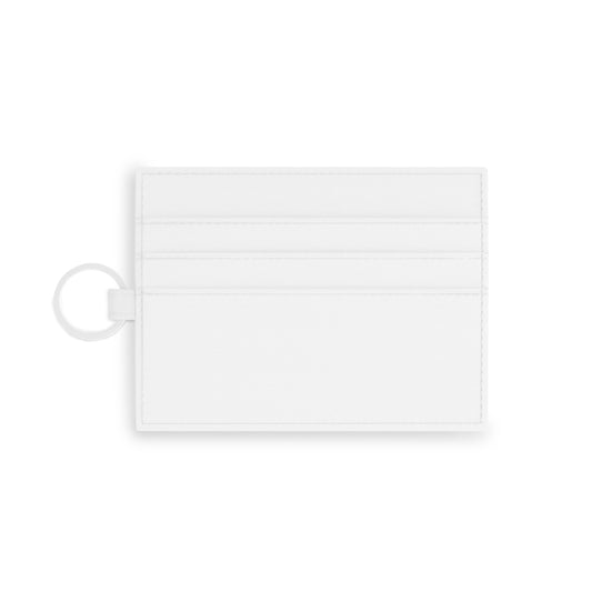 Pro Logo Collage Saffiano Leather Card Holder