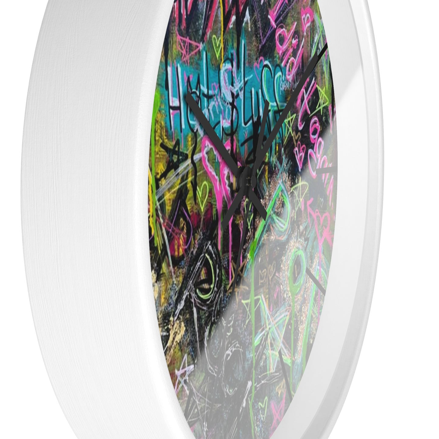 Ghetto Graffiti Wall Clock