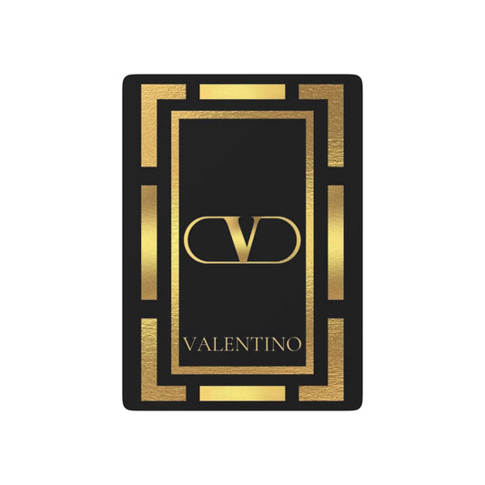 Luxury Brand VALENTINO Poker Playing Cards