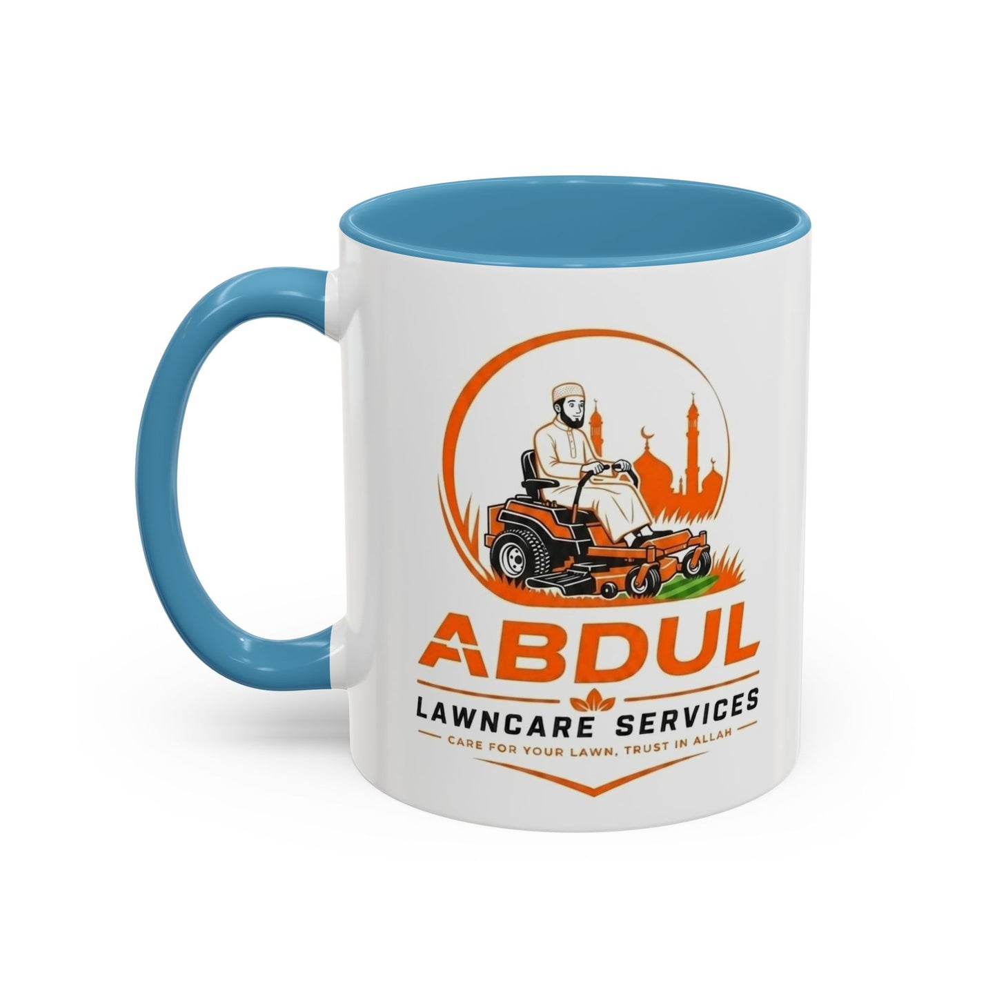 Abdul Lawncare Accent Coffee Mug (11, 15oz)