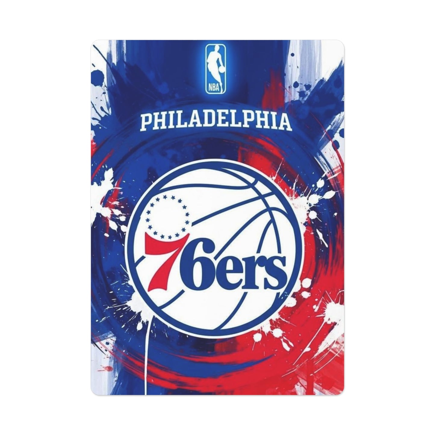 Philadelphia Sixers Poker Cards