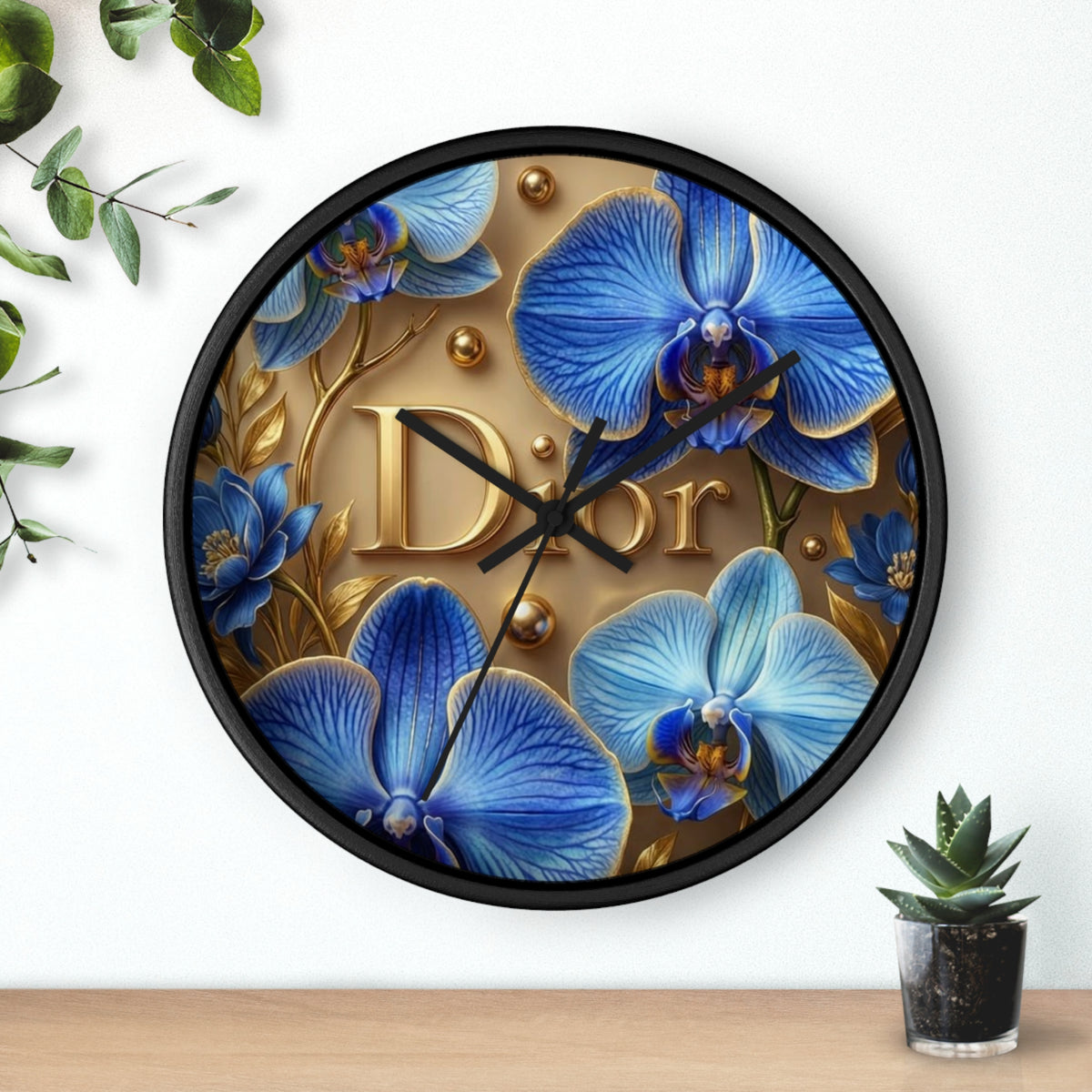 Luxury Brand Dior Wall Clock