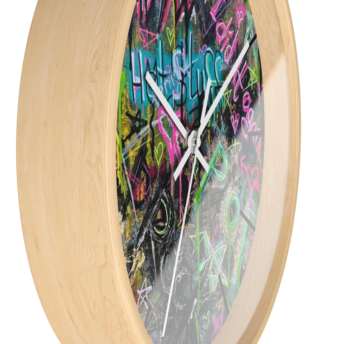 Ghetto Graffiti Wall Clock