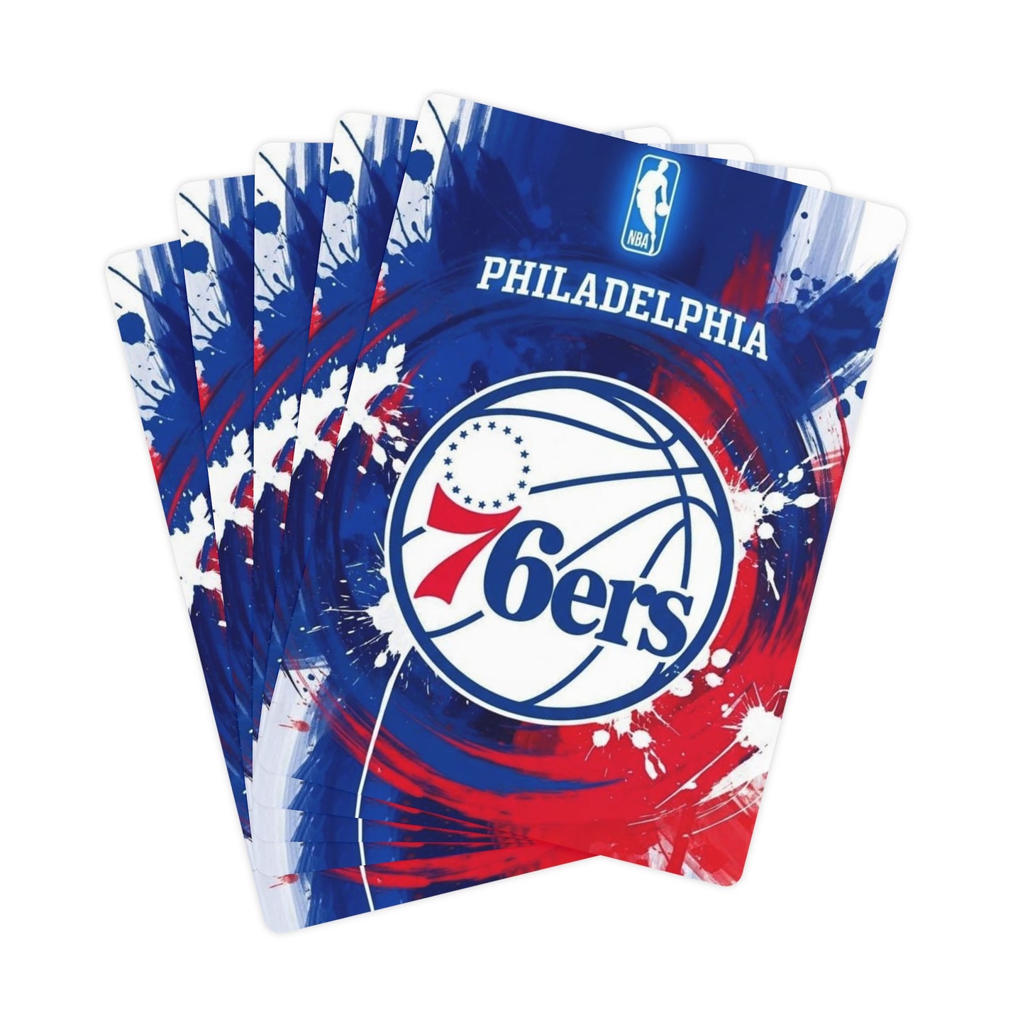 Philadelphia Sixers Poker Cards