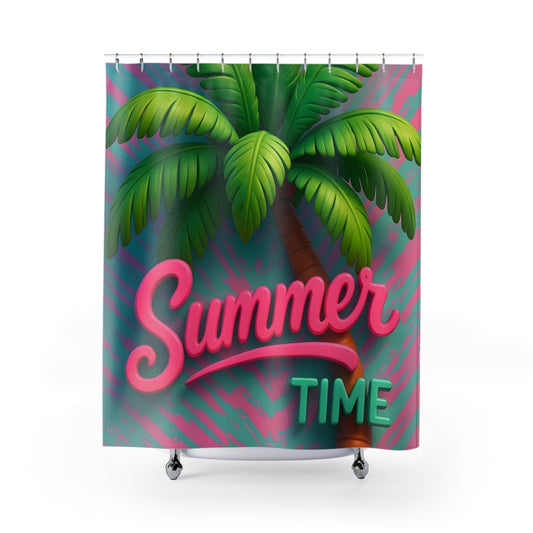 Summer Time 🌴🌴Shower Curtains
