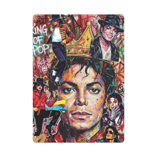 MJ Graffiti  Poker Cards