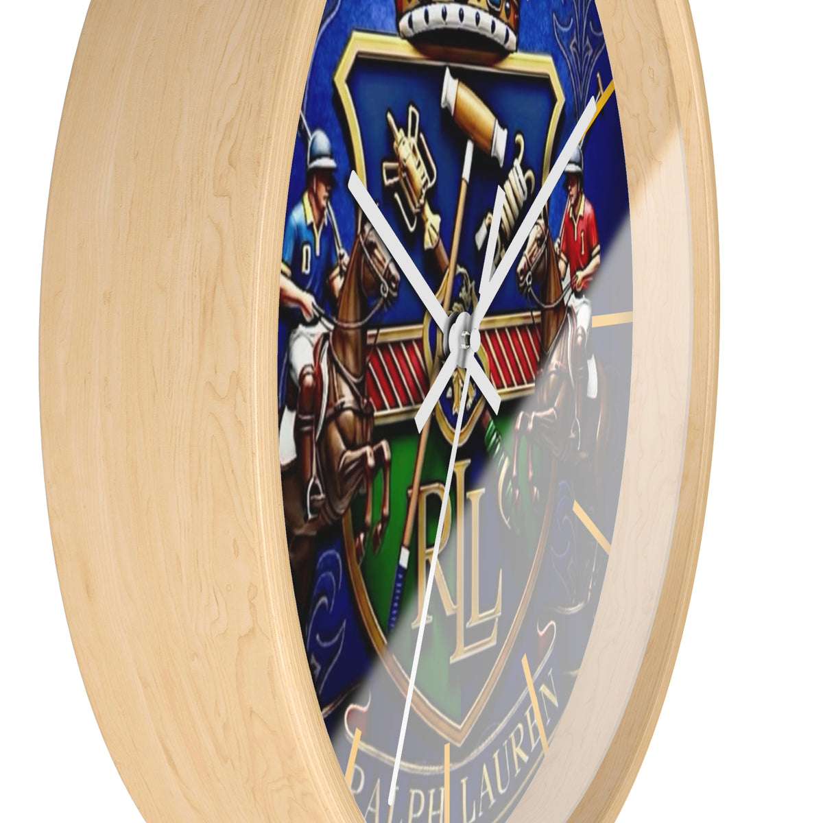 Blue Ralph Lauren Wall Clock