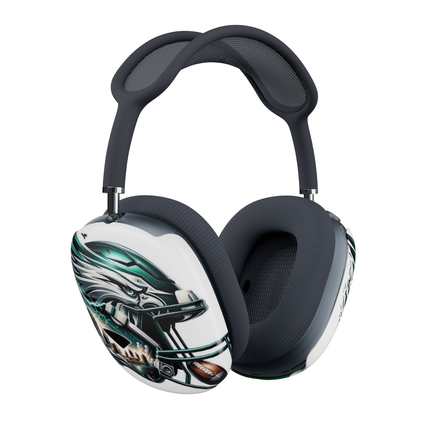 Eagles AirPod Max Case – Football Helmet Design Protective Cover