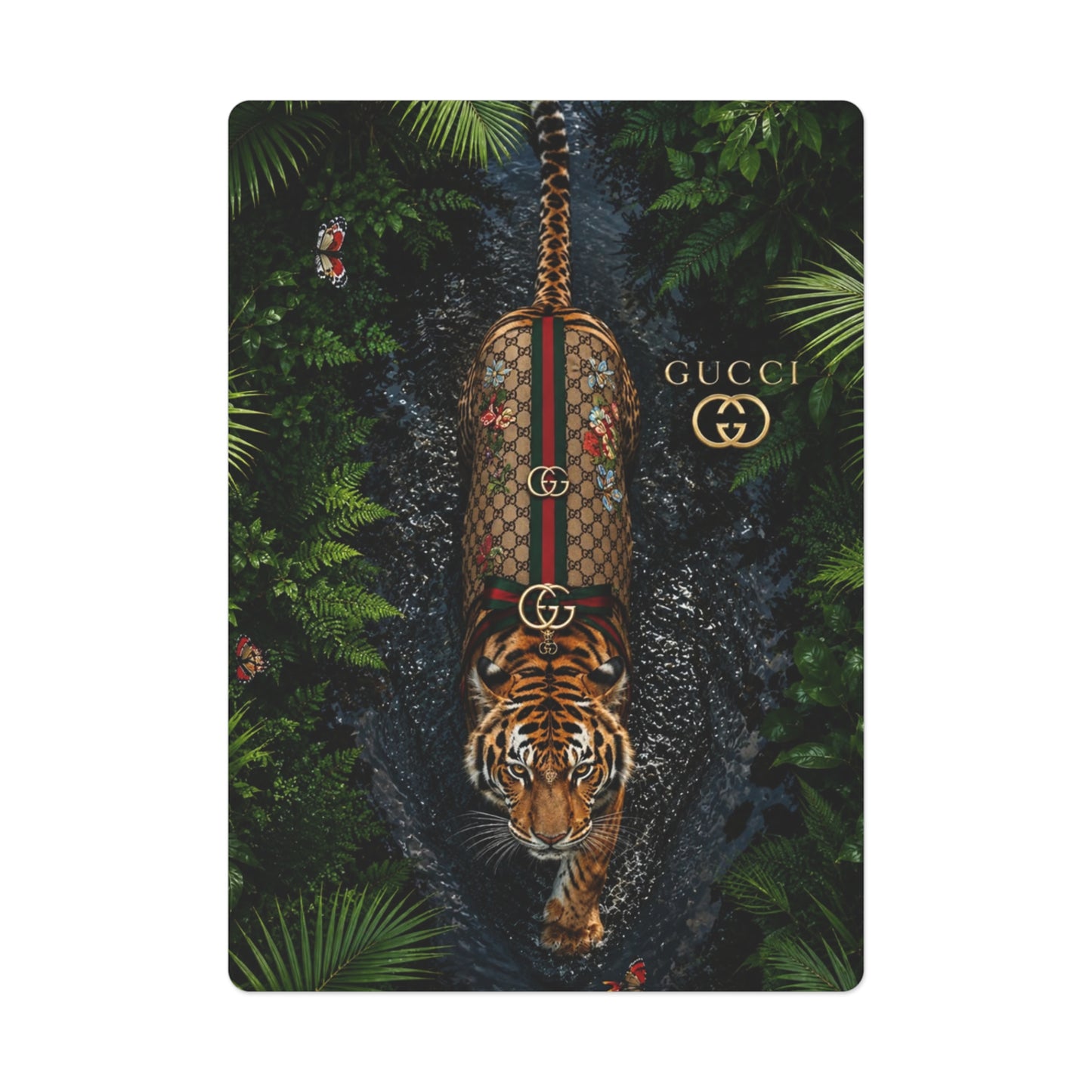 GG Tiger Luxury Brand Poker Cards