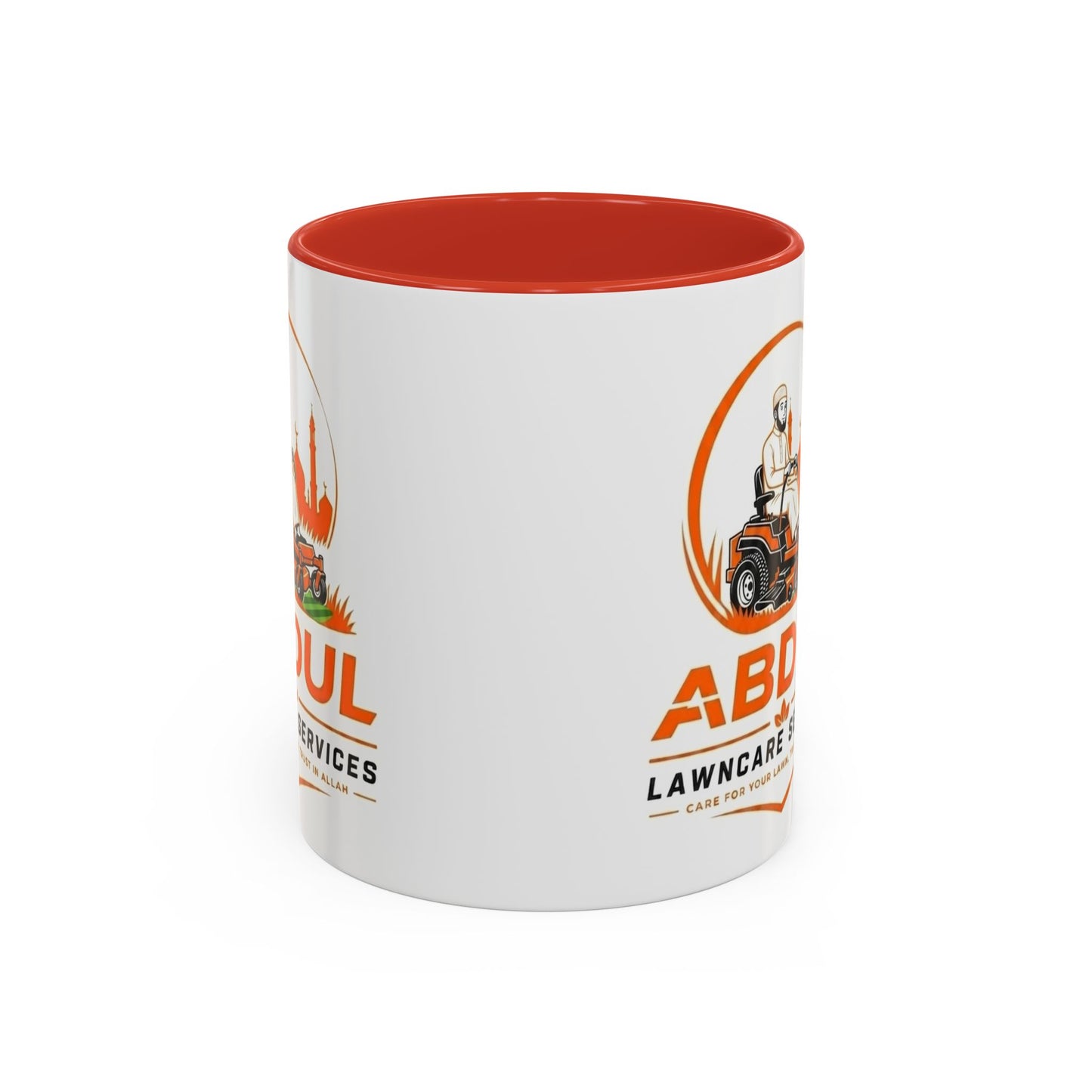Abdul Lawncare Accent Coffee Mug (11, 15oz)