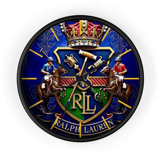 Blue Ralph Lauren Wall Clock