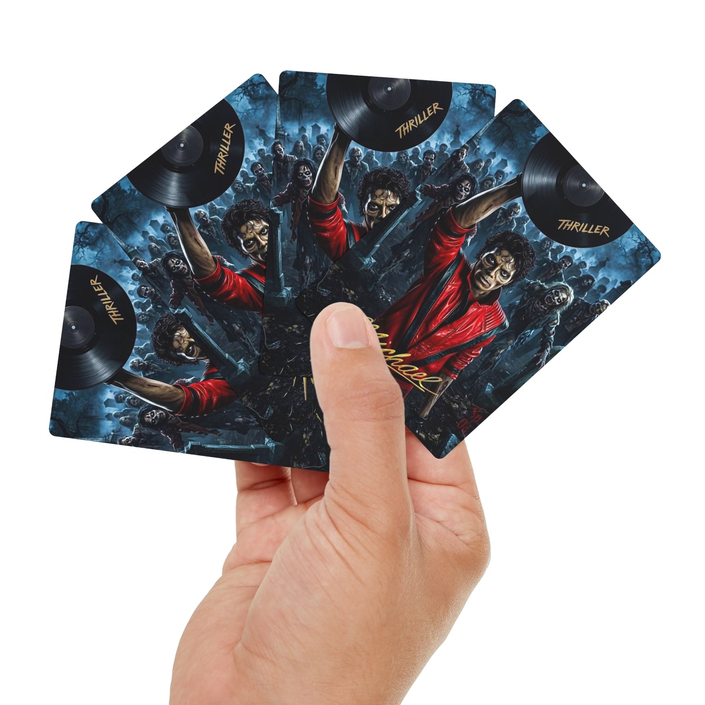 Mj Thriller Poker Cards