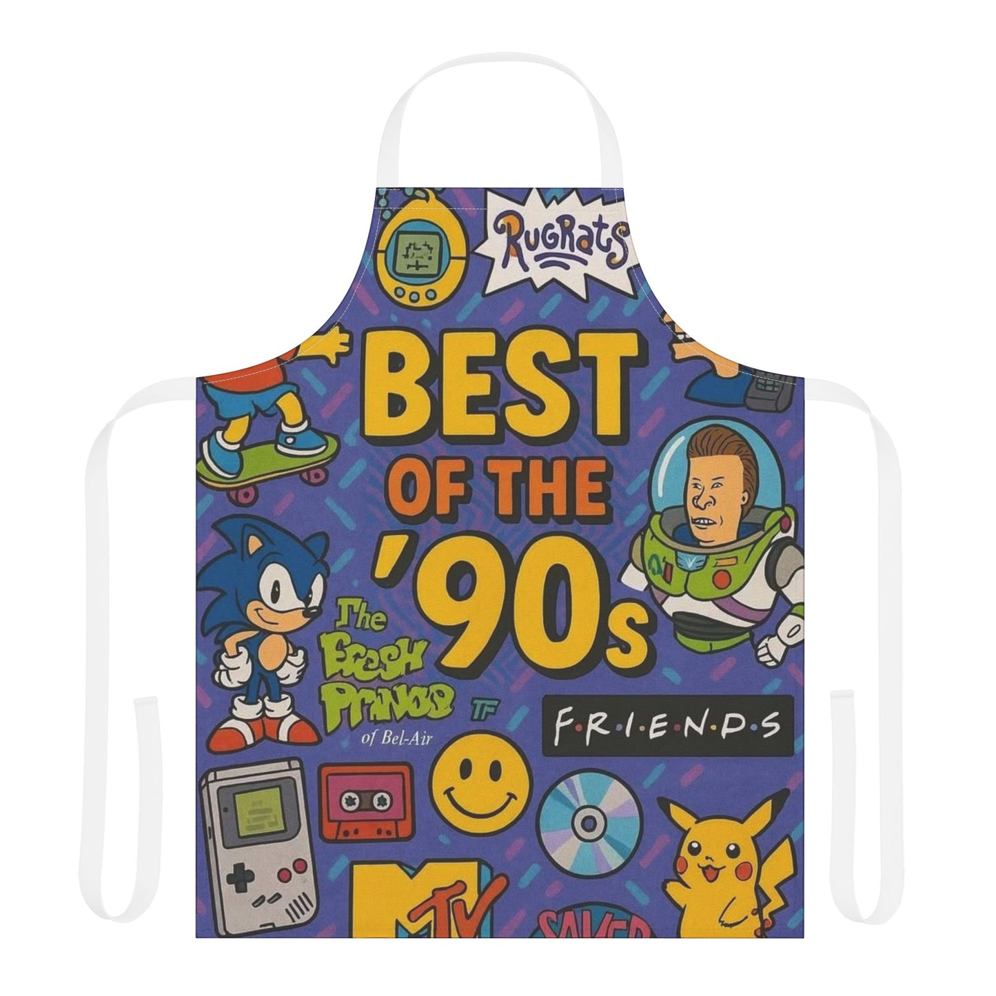 Best Of The 90s Apron, 5-Color Straps