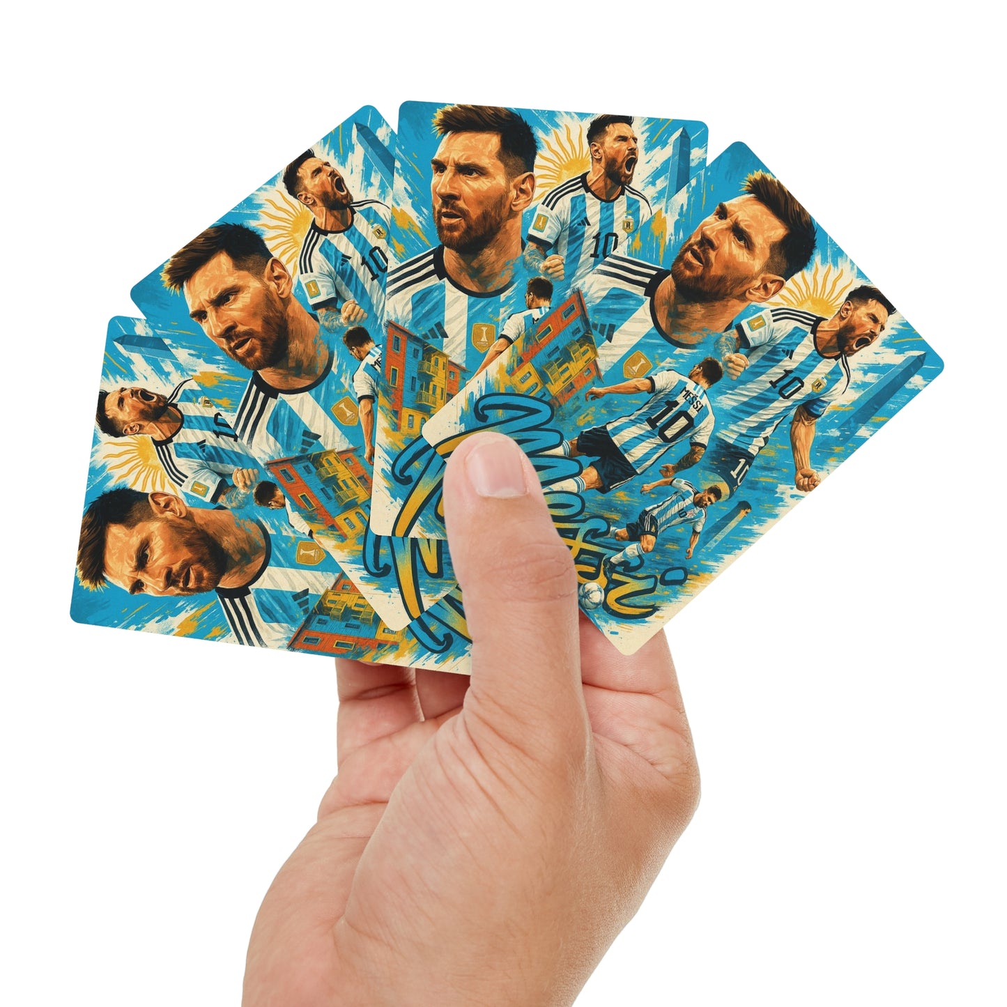 futobol Messi Poker Cards