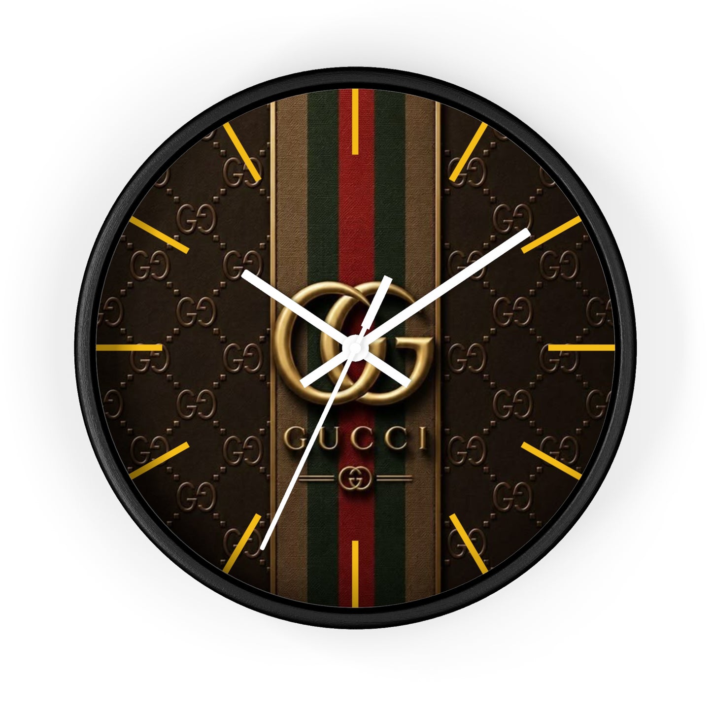 GG luxury brand wall Clock