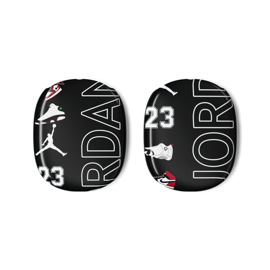 Jordan-Inspired AirPods Max Case — Black 23 Jumpman Headphone Covers