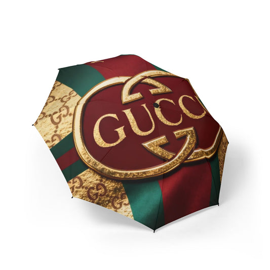 Luxury Brand Semi-Automatic Foldable Umbrella Gucci