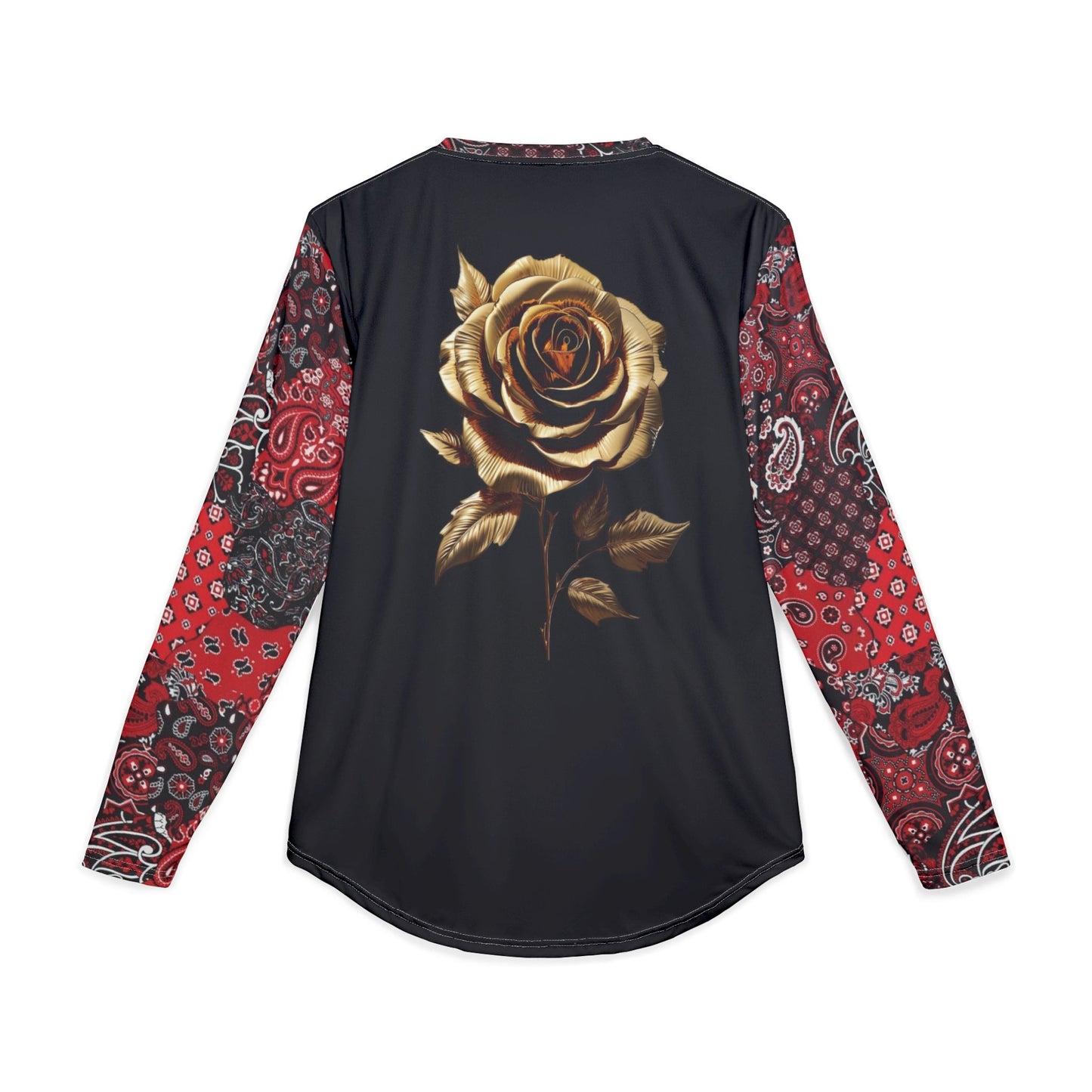 Men's DOPiFiED Bandanna UV Protection Long Sleeve Shirt - Stylish & Functional with Floral Design