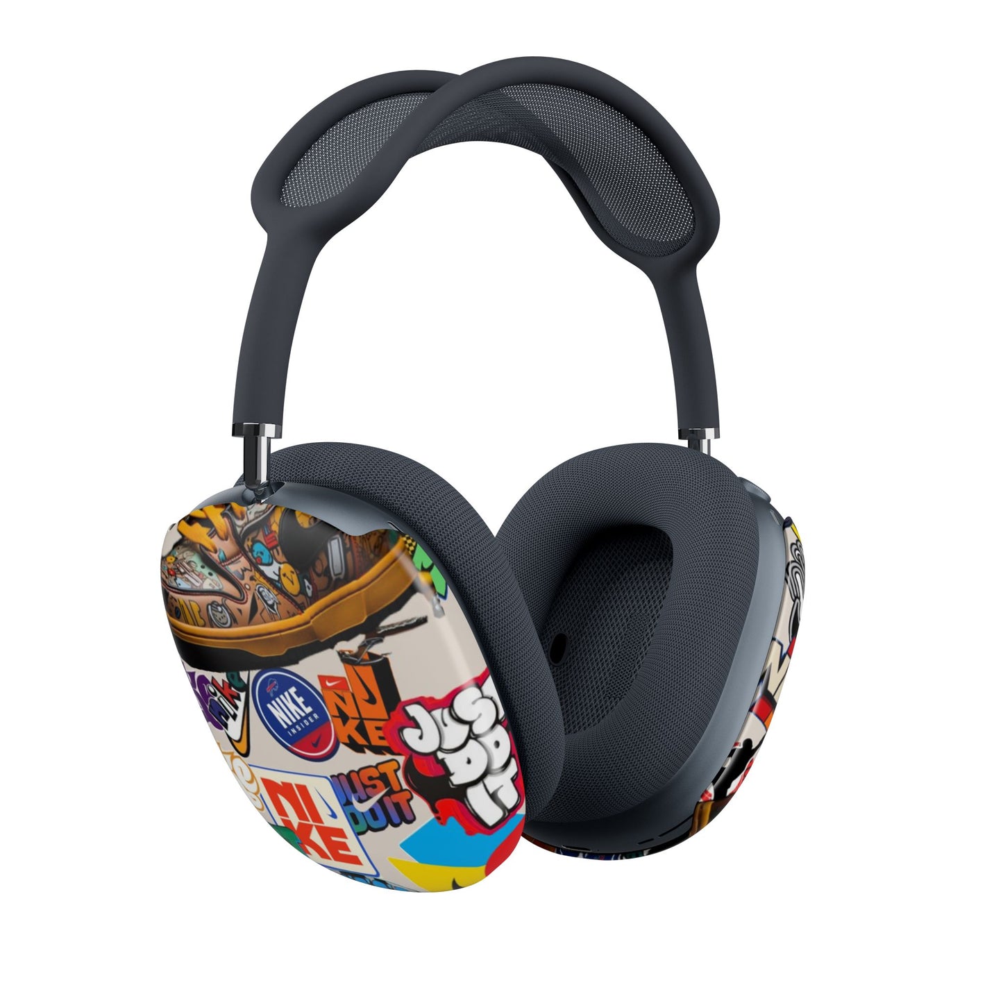 Graffiti Sneaker Collage AirPod Max Case — Streetwear Protective Covers