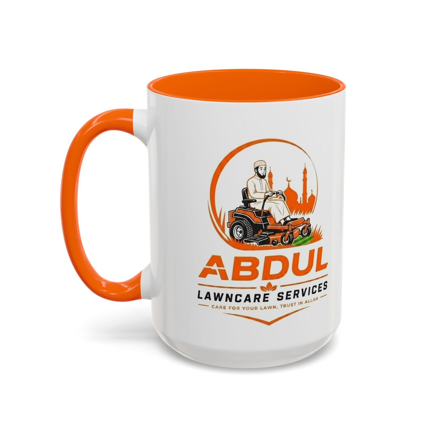 Abdul Lawncare Accent Coffee Mug (11, 15oz)
