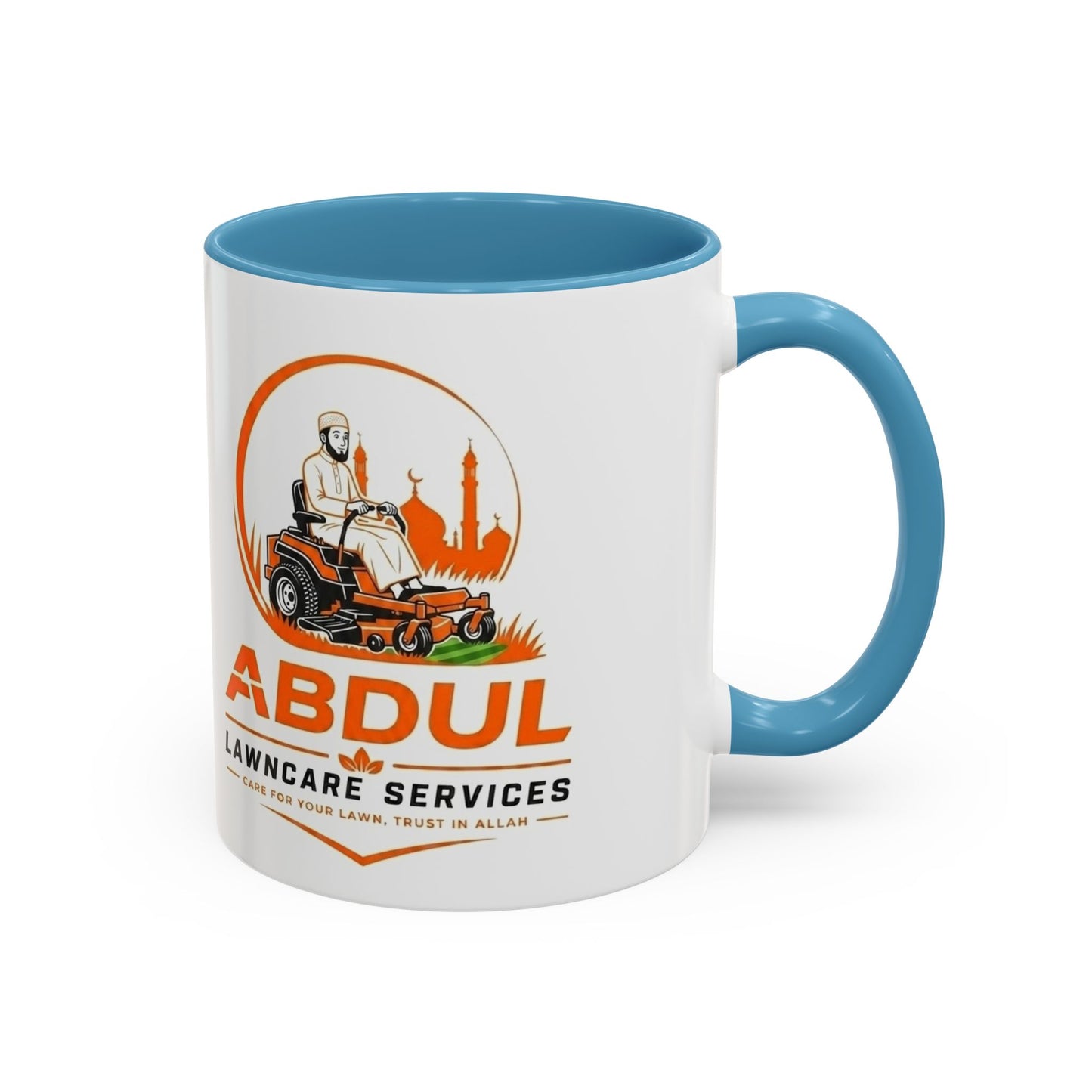 Abdul Lawncare Accent Coffee Mug (11, 15oz)