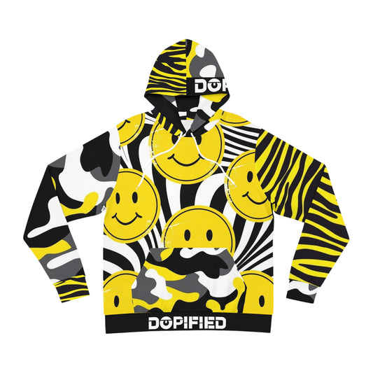 Unisex DOPiFiED Camo & Zebra W/ Emoji Theme Hoodie