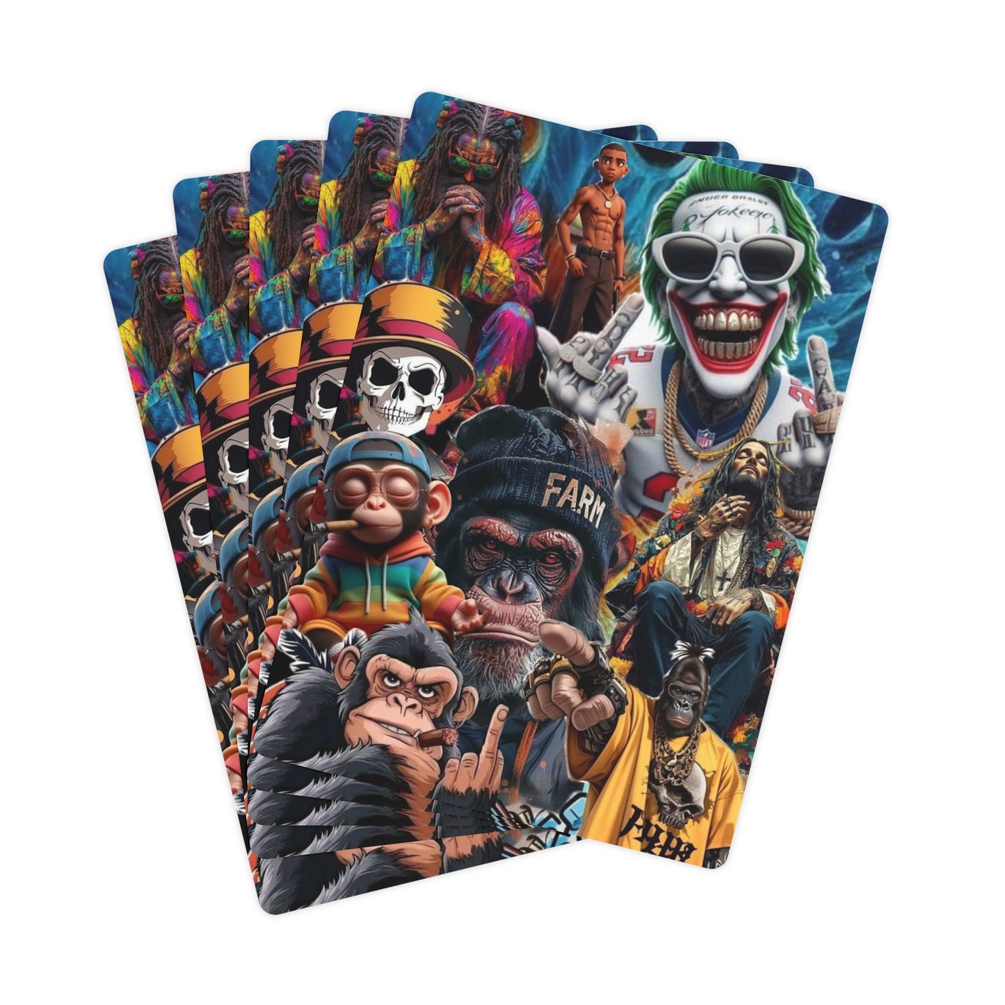 Toon Swagger Poker Cards