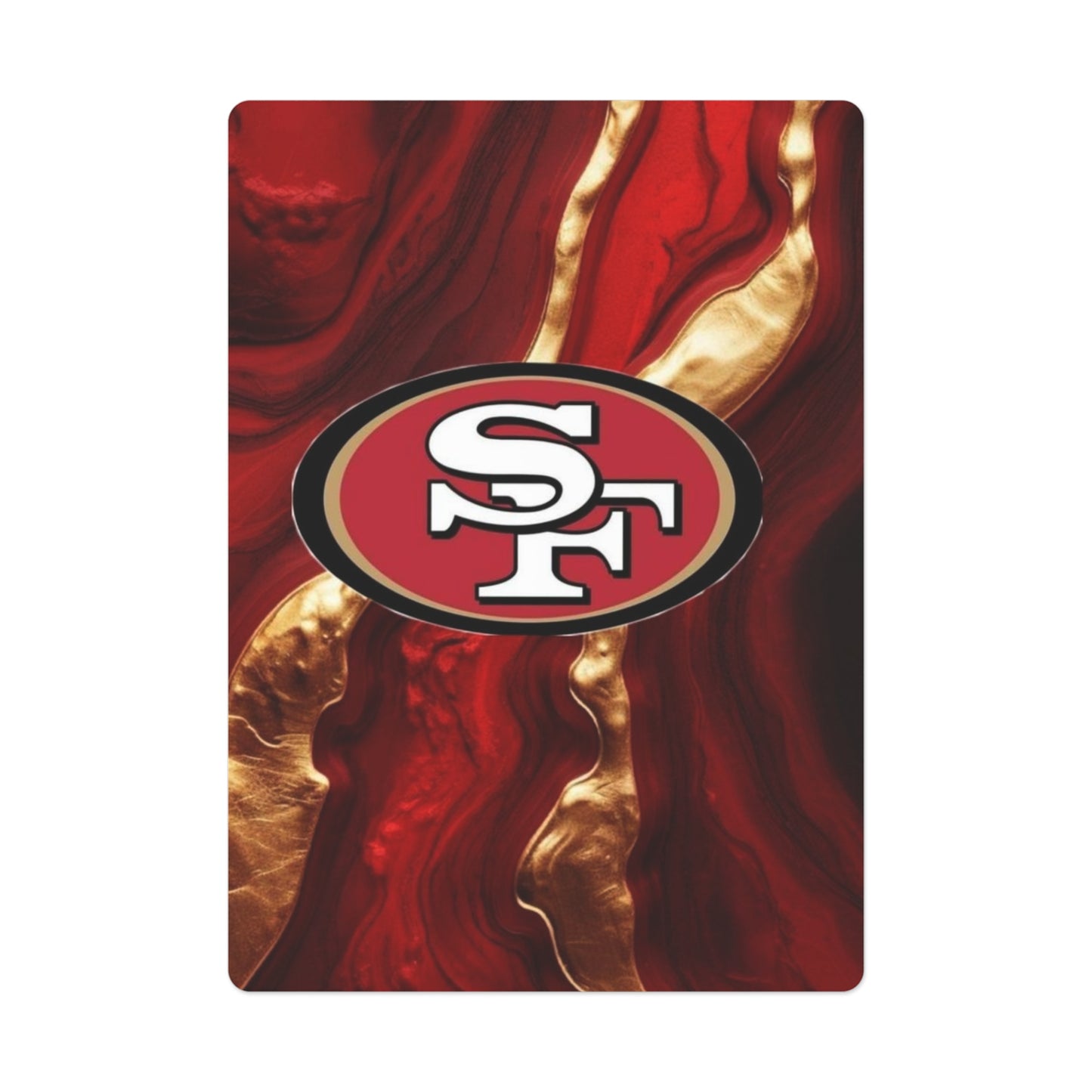 SF Niners Poker Cards