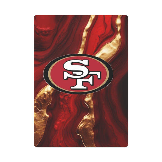 SF Niners Poker Cards