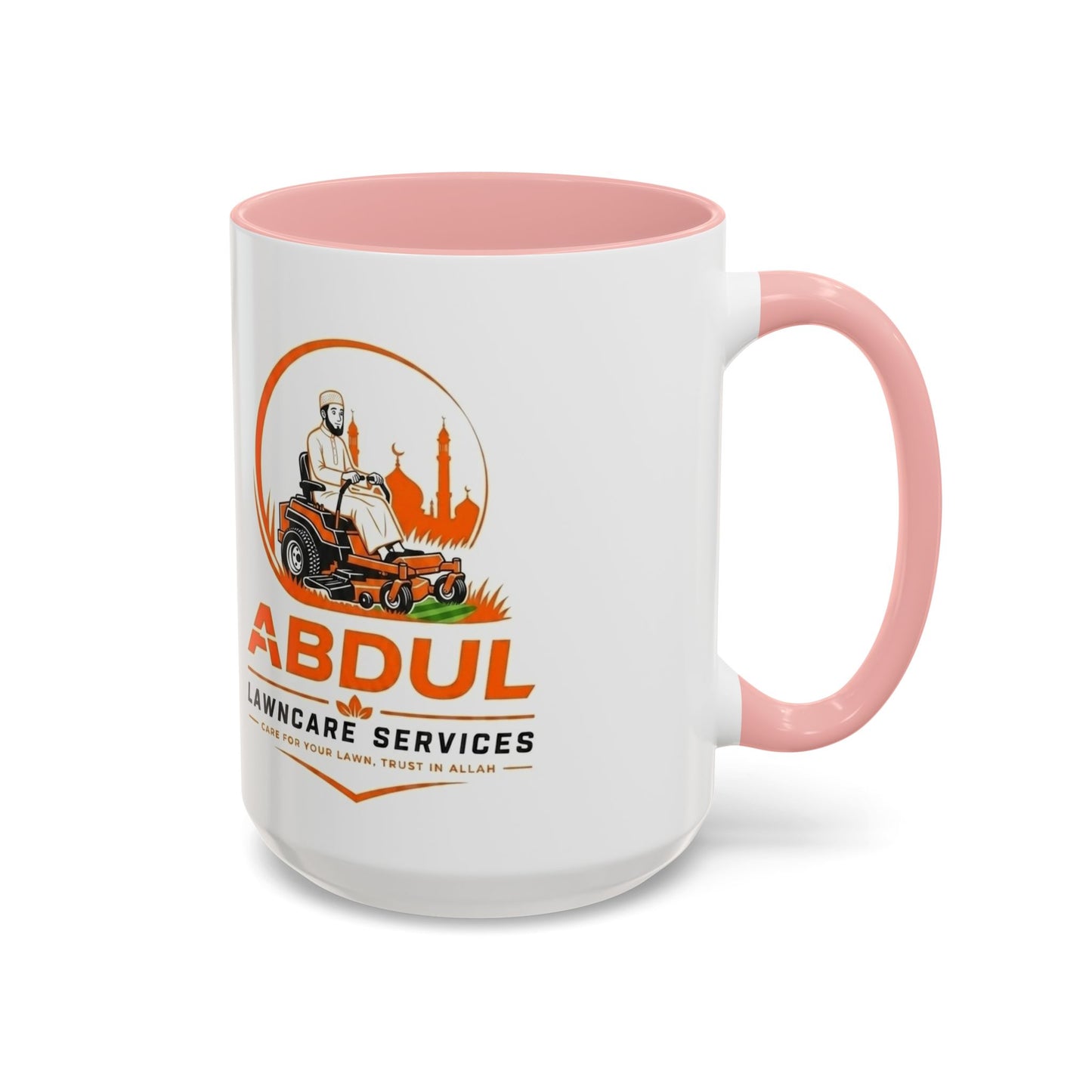 Abdul Lawncare Accent Coffee Mug (11, 15oz)