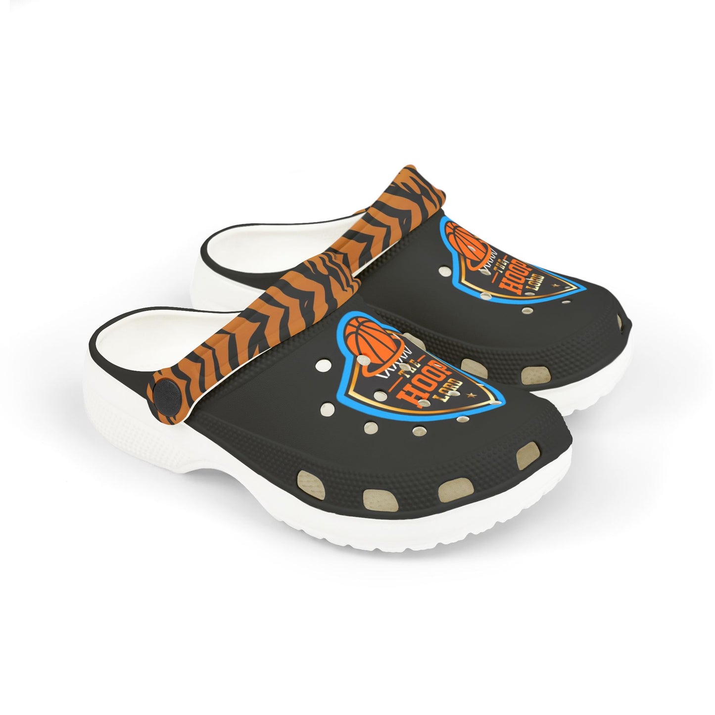 Kids' Hoop Lord Jr Basketball Clogs - Fun Hoop Design for Active Play