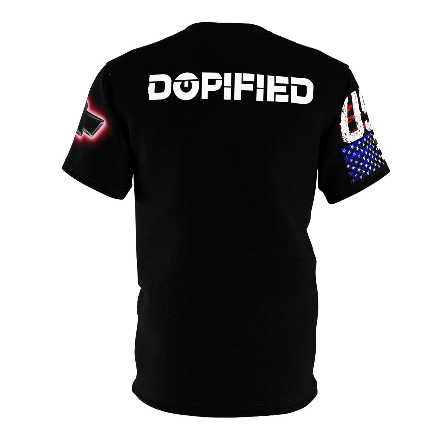 DOPiFiED Hooked On Freedom Unisex Cut & Sew Tee