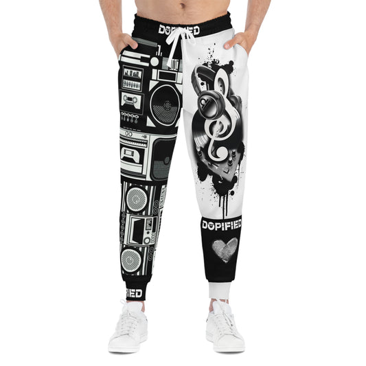 DOPiFiED "Love For Music" Athletic Joggers
