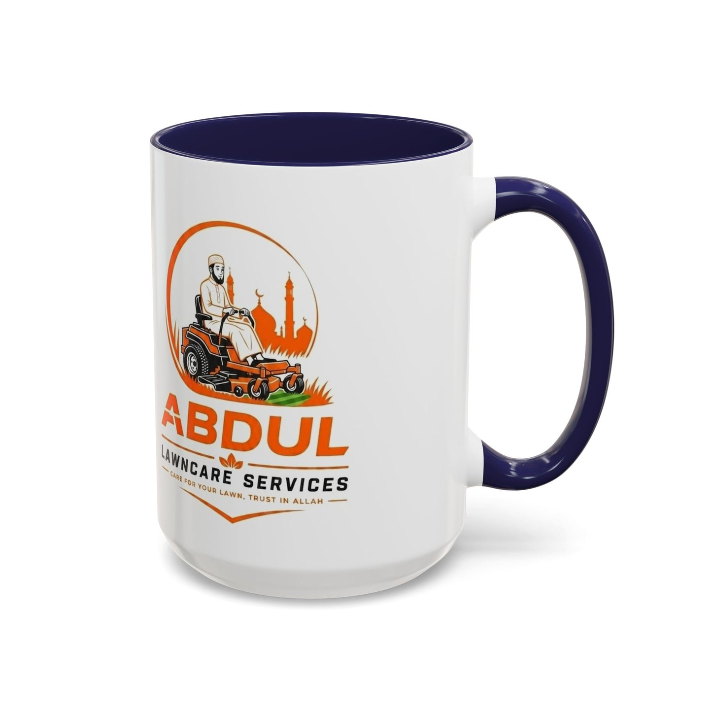 Abdul Lawncare Accent Coffee Mug (11, 15oz)