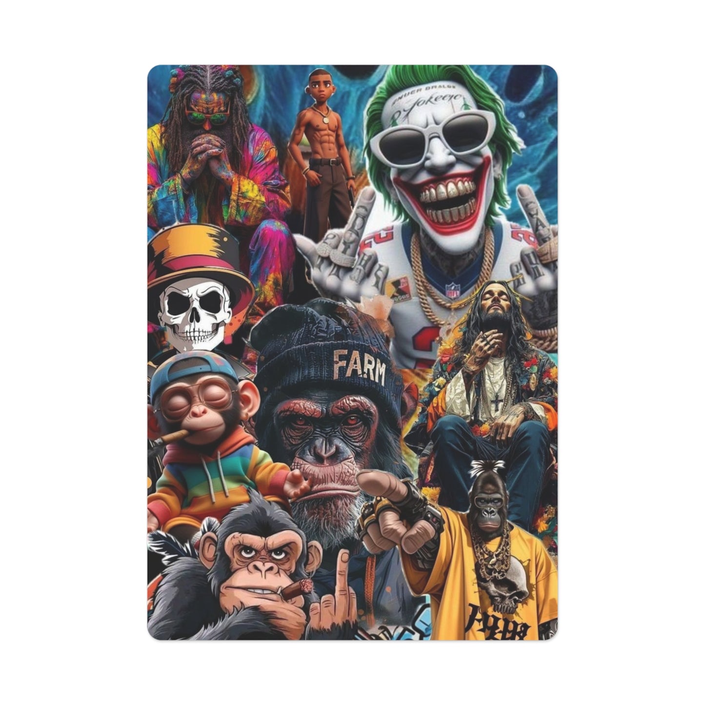 Toon Swagger Poker Cards