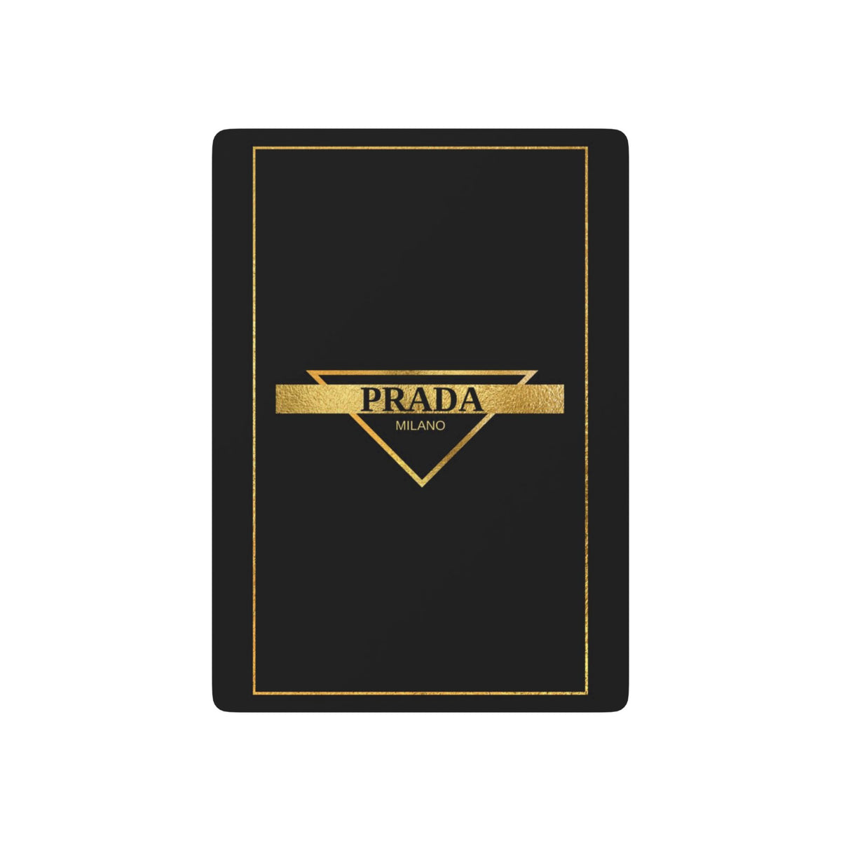 Luxury Brand Prada Poker Playing Cards