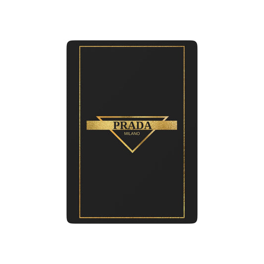 Luxury Brand Prada Poker Playing Cards