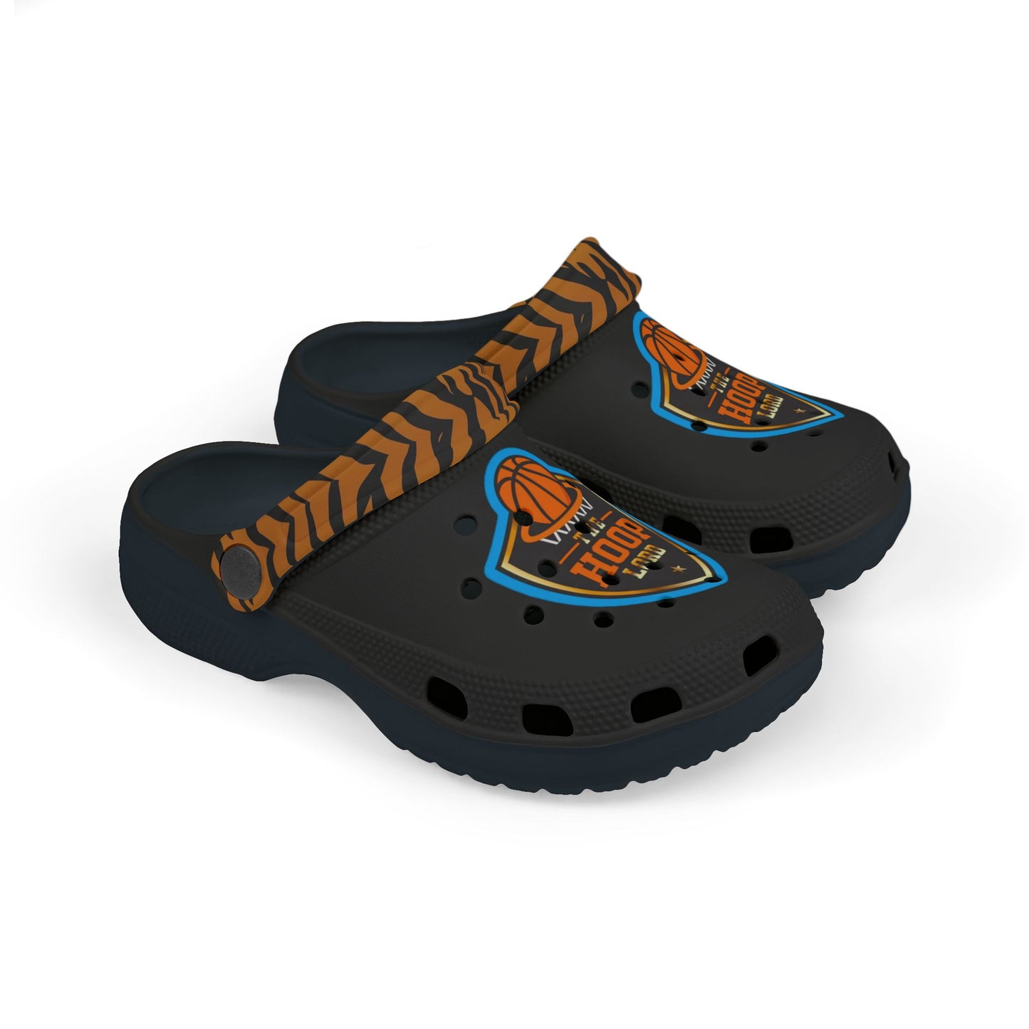 Kids' Hoop Lord Jr Basketball Clogs - Fun Hoop Design for Active Play