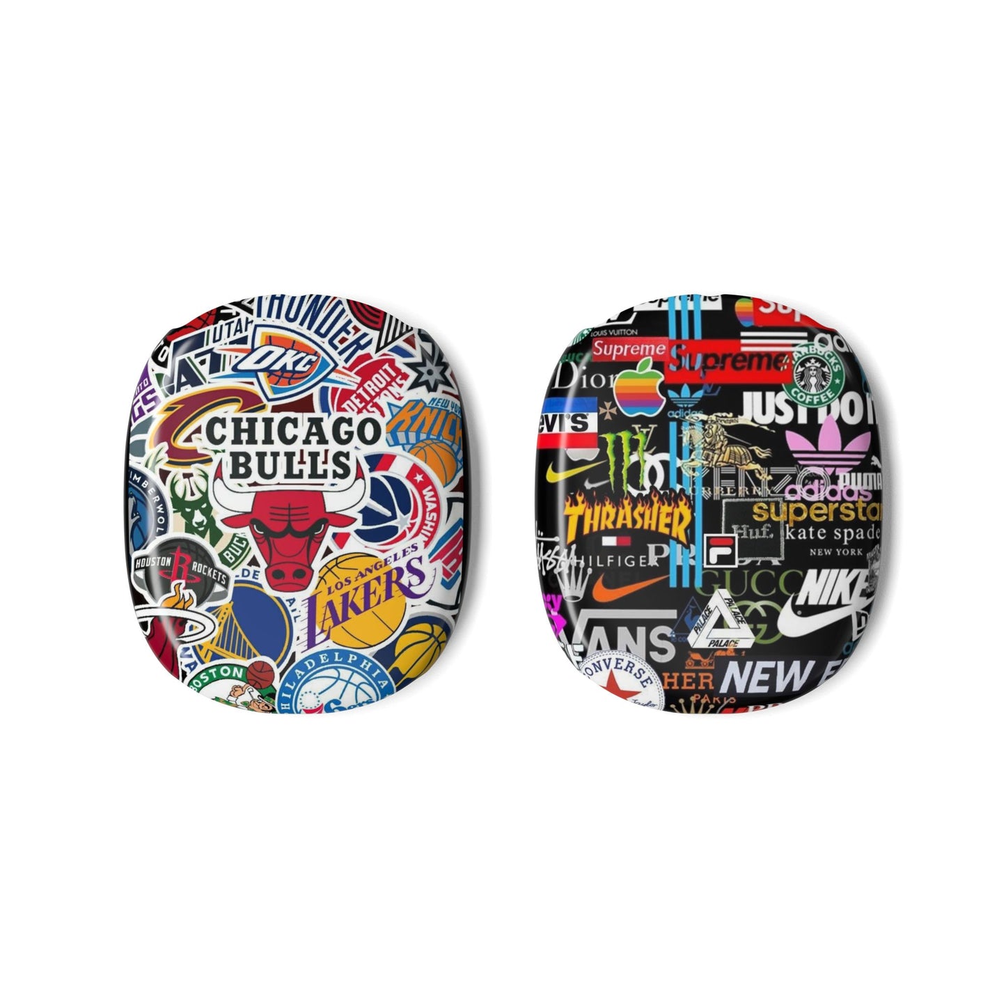 Sticker Bomb AirPod Max Cases — Protective Graphic Ear Cup Covers