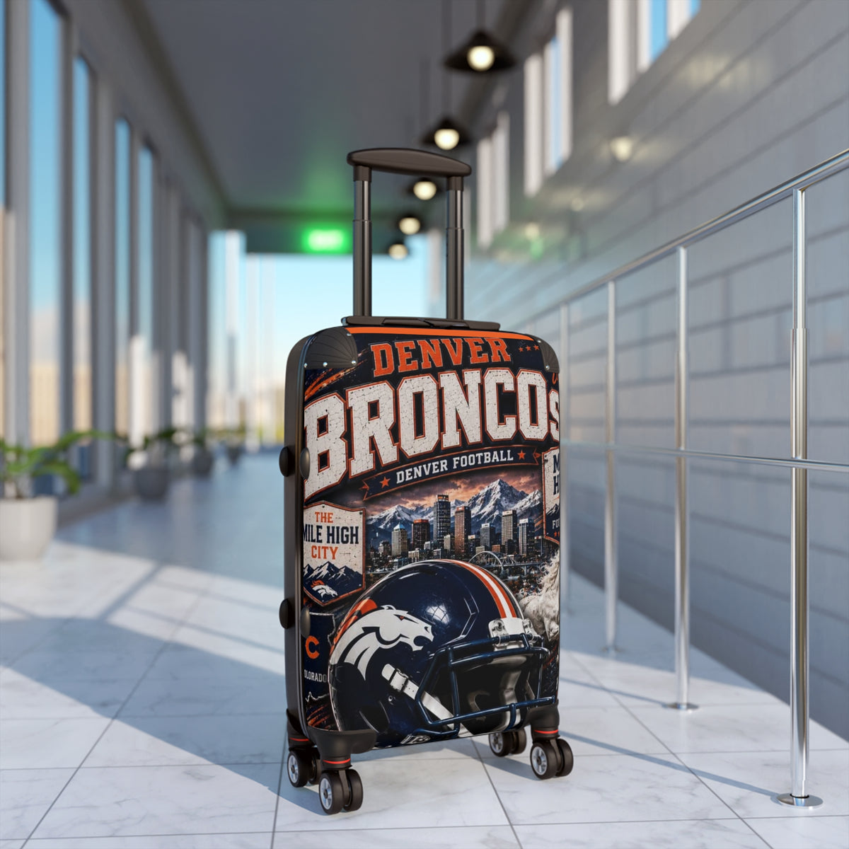 Broncos Suitcase