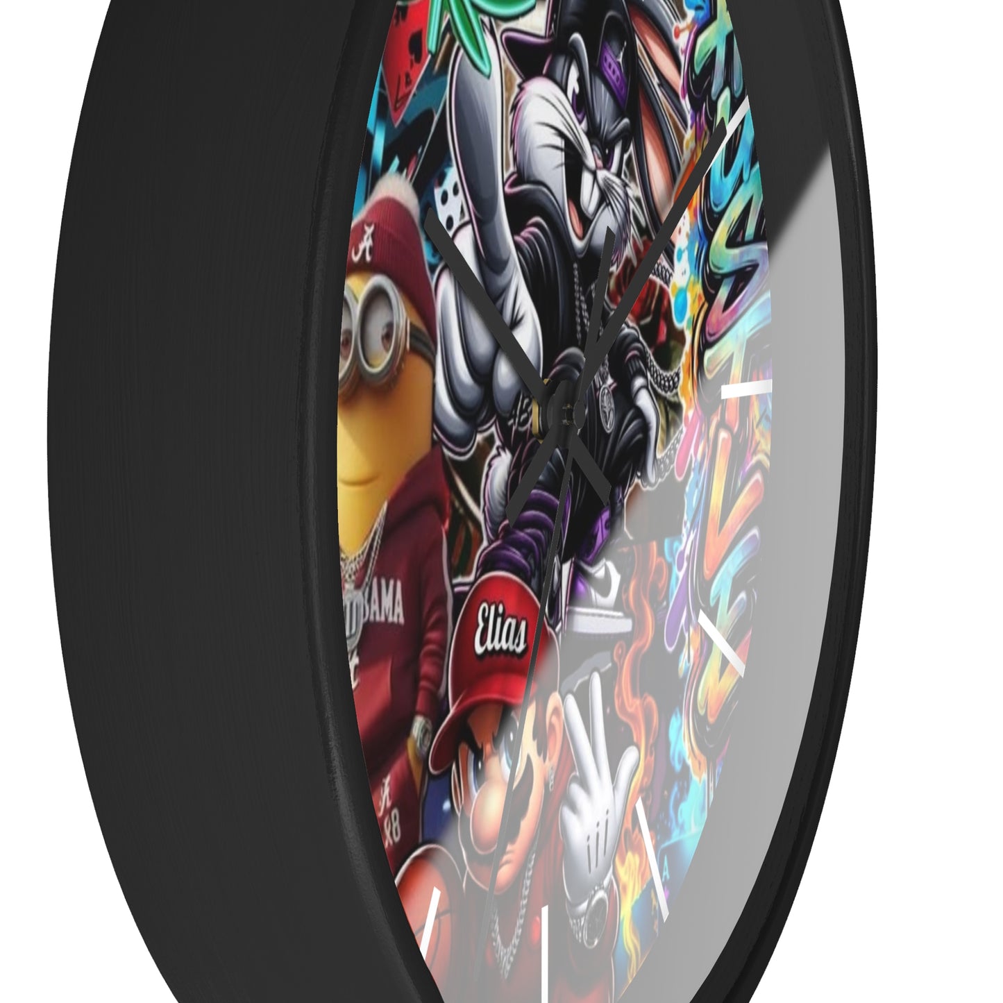 HoodToons Wall Clock