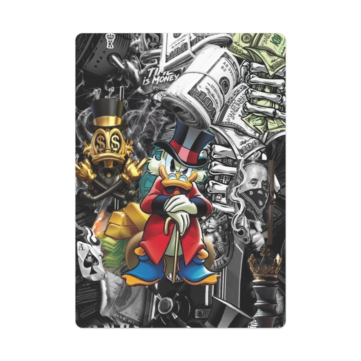 Hood Scrooge Poker Cards