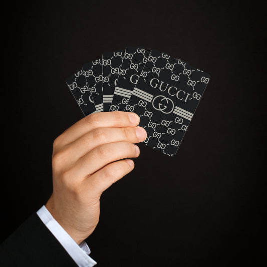 Custom Gucci Poker Cards