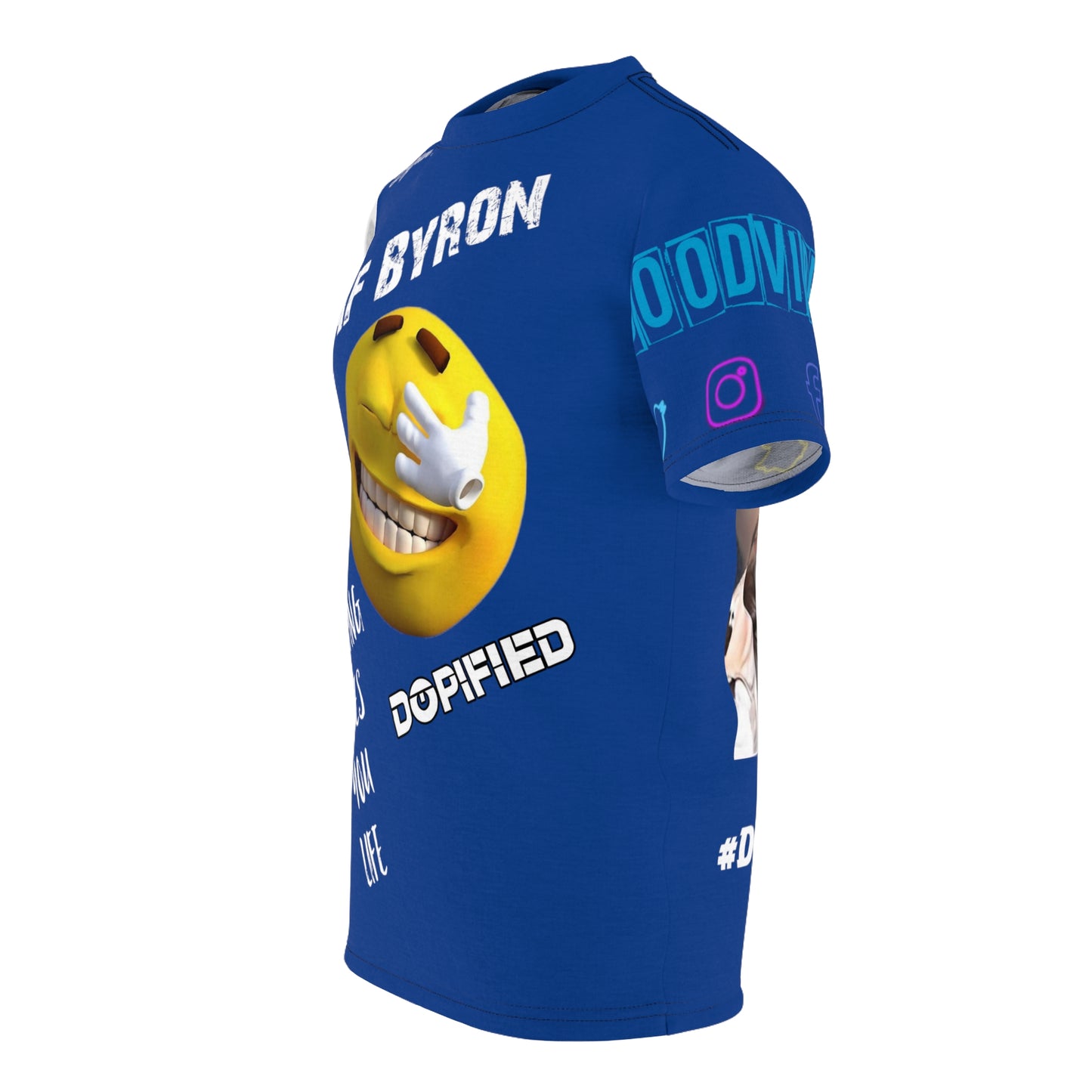 Comedian "Deaf Byron" Signature Tee DOPiFiED Edition