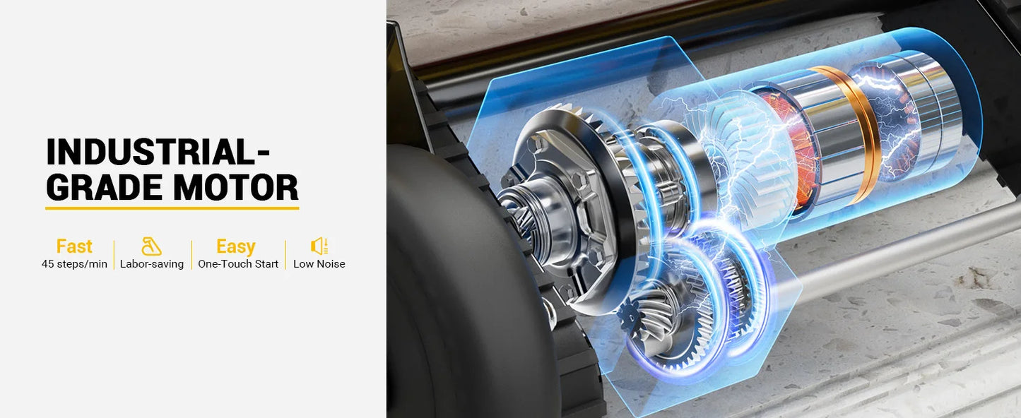 Electric Stair Climbing Hand Dolly Cart for Moving 400lbs Capacity Heavy Duty Folding Stair Climber