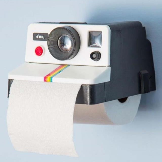 Vintage cute camera tissue holder toilet roll paper box tissue drawer household tissue box drawer