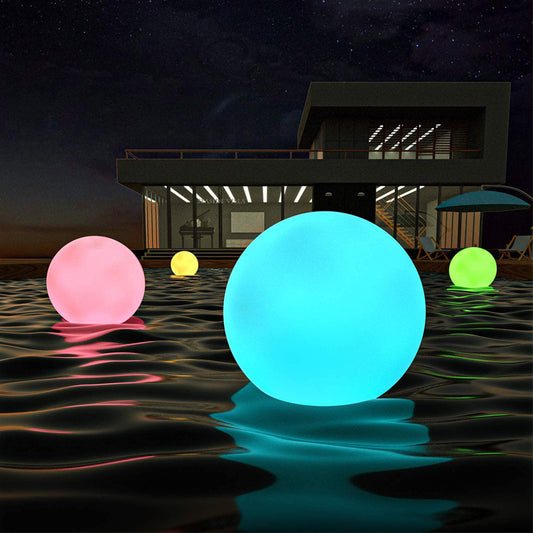 Solar Light LED Ball Light RGB Color Changing Floating Pool Drift light