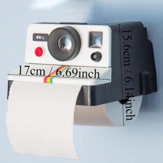 Vintage cute camera tissue holder toilet roll paper box tissue drawer household tissue box drawer