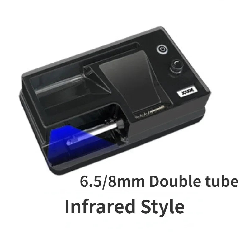 New 3-in-1 Auto Cigarette Rolling Machine – Electric, Smart Sensing, 6.5/8mm Tubes.
