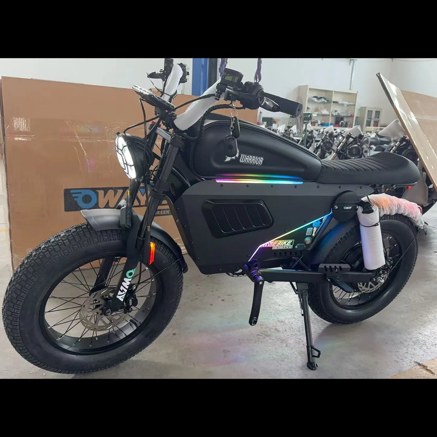 Latest 60V50Ah Hybrid Ebike Step Over All Weather Mountain ports Balance Dirt E-Bike